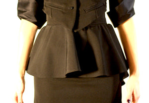 Black Blazer Skirt